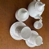 Pierre Motton glazed clay tea set for Gien