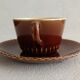 Tasse et soucoupe Digoin Sarreguemines