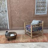 Tapis Marocain Beni M'Guild orange - 85 x 320 cm