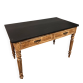 Ancienne table de cuisine en sapin