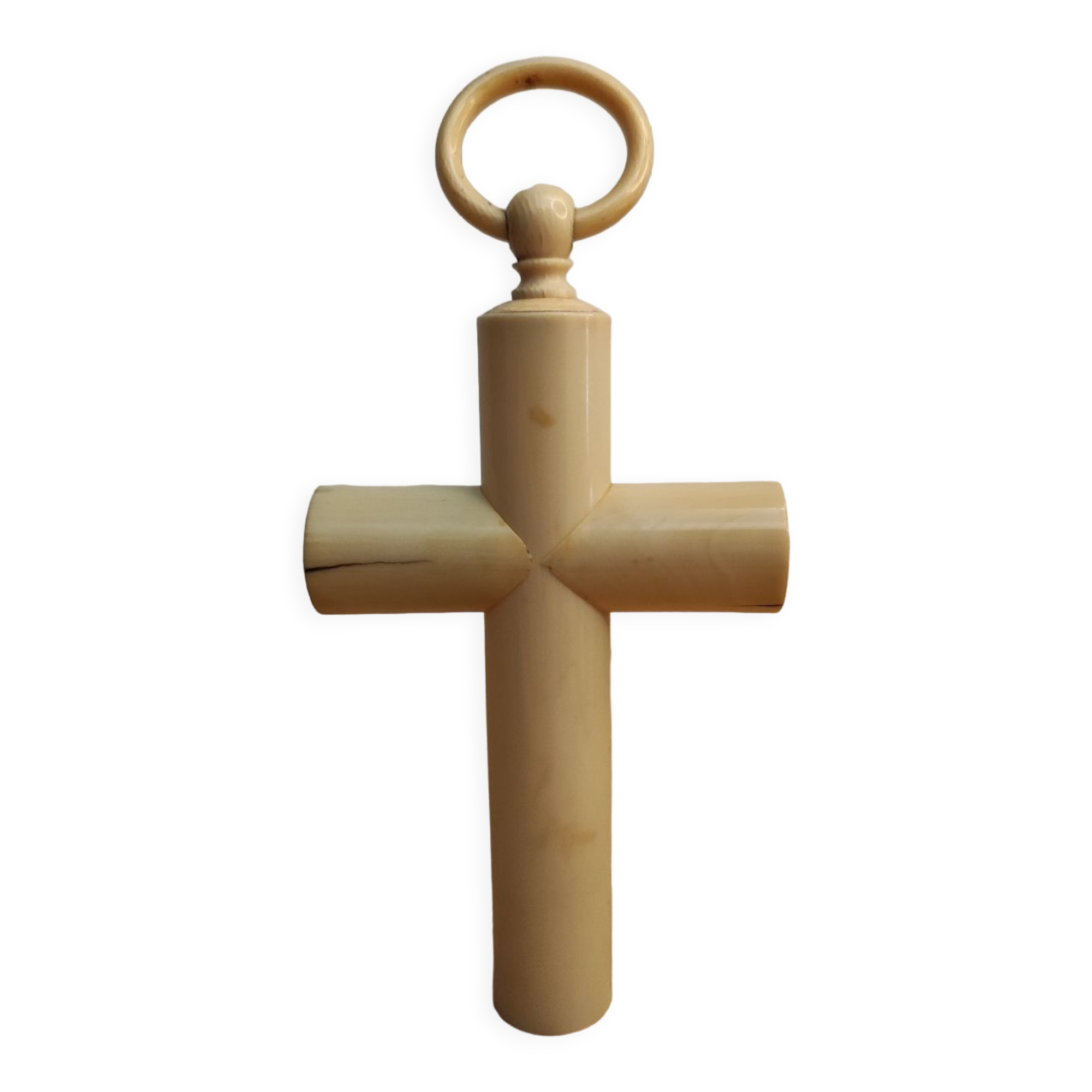 Ivory cradle cross
