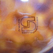 Série de 5 assiettes sarreguemines