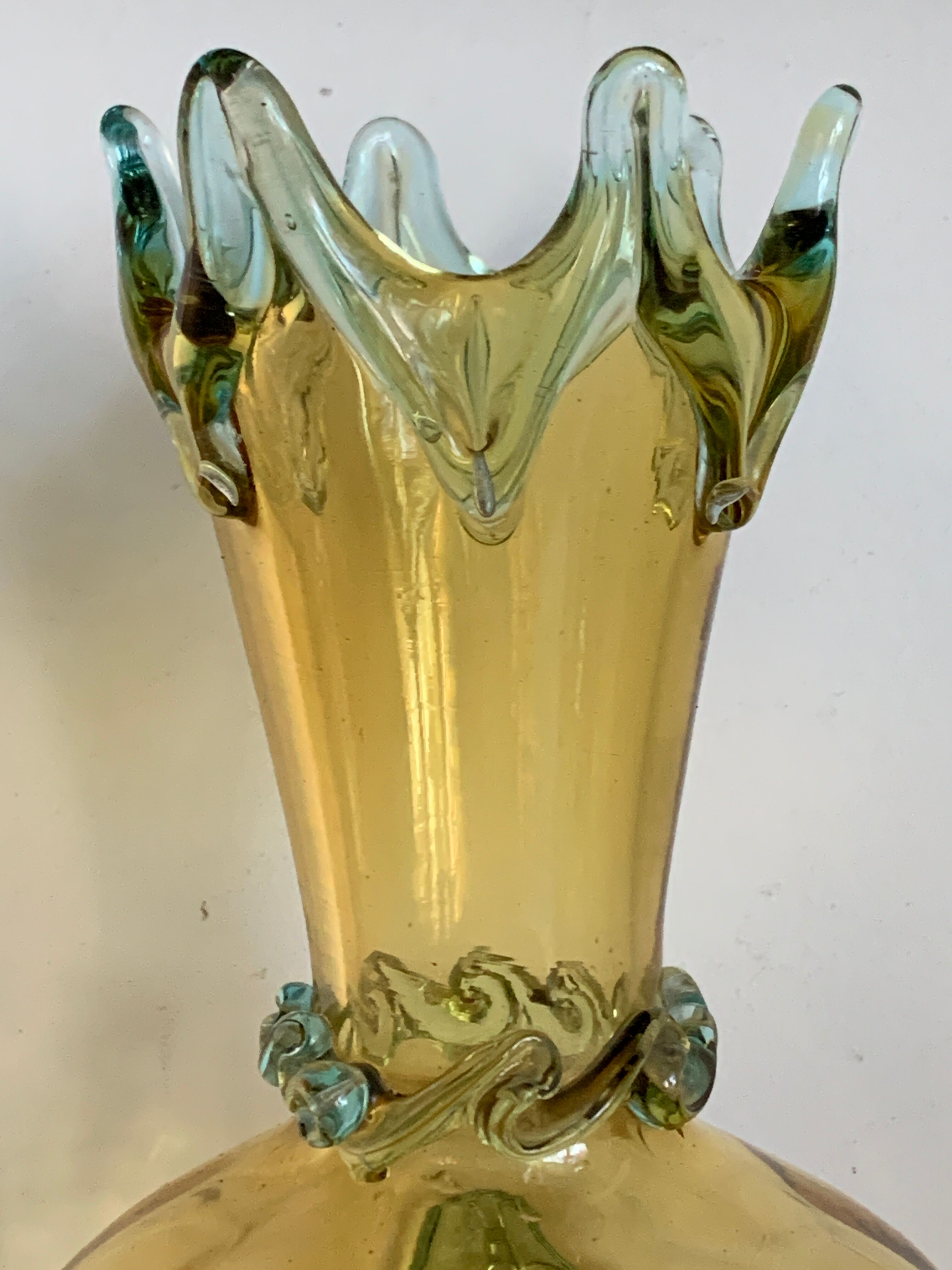 Georges Sand glass vase