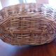 Braided Wicker table lamp