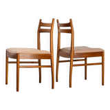 Set of 2 Dining Chairs by AH Mcintosh & Co made of Teak