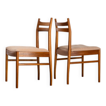 Set of 2 Dining Chairs by AH Mcintosh & Co made of Teak
