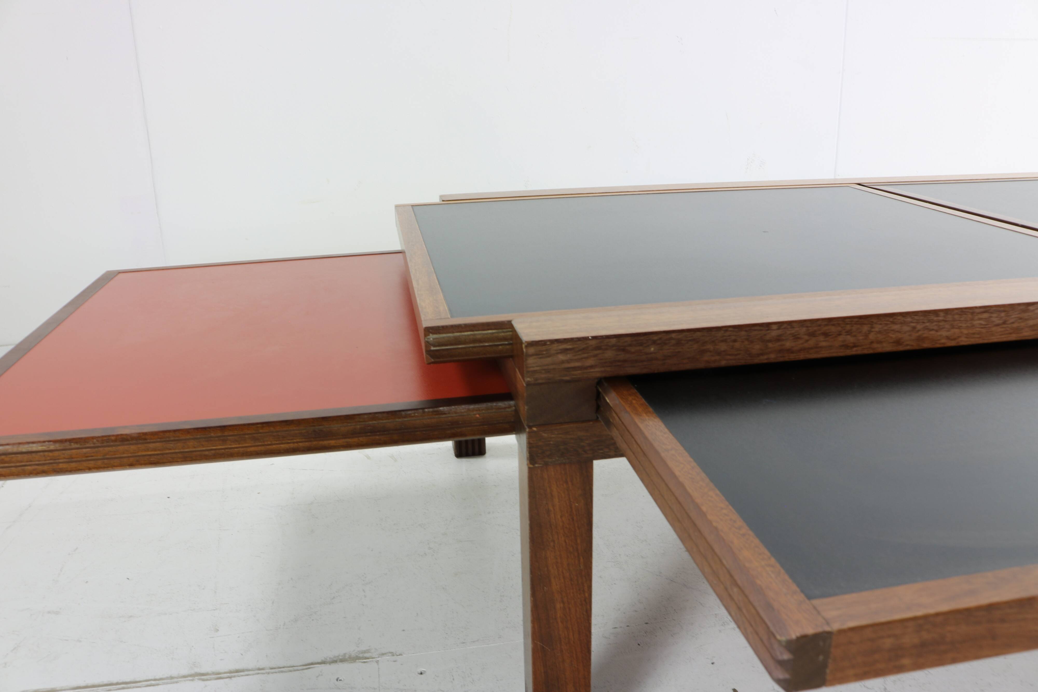 Eighties design coffee table by Bernard Vuarnesson for Bellato