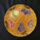 6 earthenware plates and 1 dish from salins les bains.