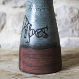 Ceramic pipe holder vase