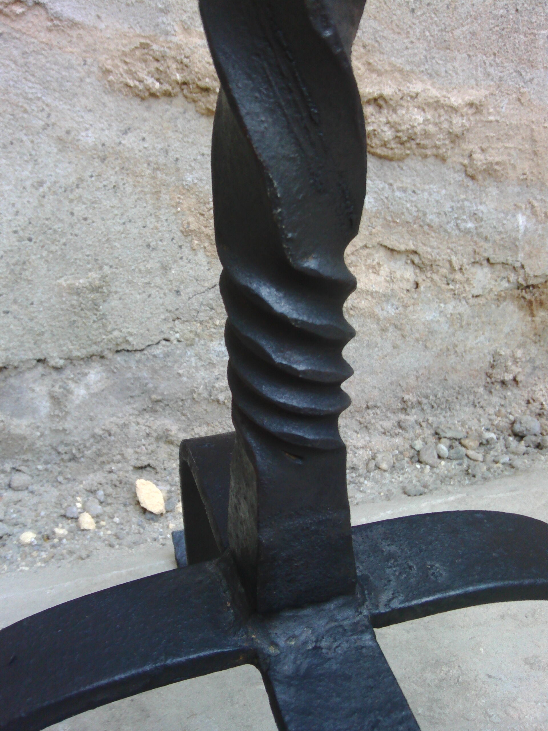 Brutalist floor lamp