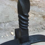 Brutalist floor lamp