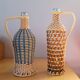 Bouteilles scoubidous 60s