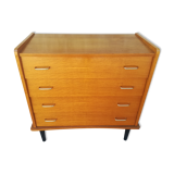 Vintage chest of drawers with four drawers