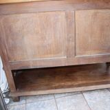 Ancient buffet on marble