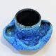 Fat Lava Ceramic Egg Cup Glacier Enamels - Atelier du Cyclope