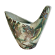 Vase zoomorphisme ceramic decoration d'oiseau signed guy Accolay