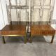 Pair of bedside tables serving as end tables by Guy Lefèvre for Maison JANSEN 1970s