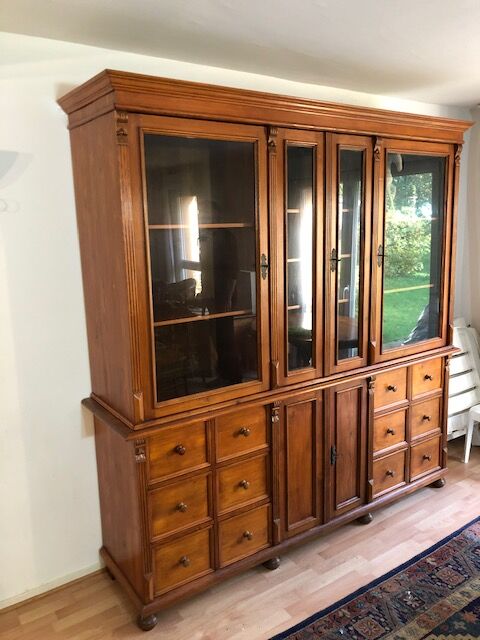 Vaisselier / Buffet / Showcase / Solid Wood / Industrial / Renovated with attention