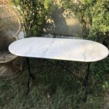 Marble bistro table