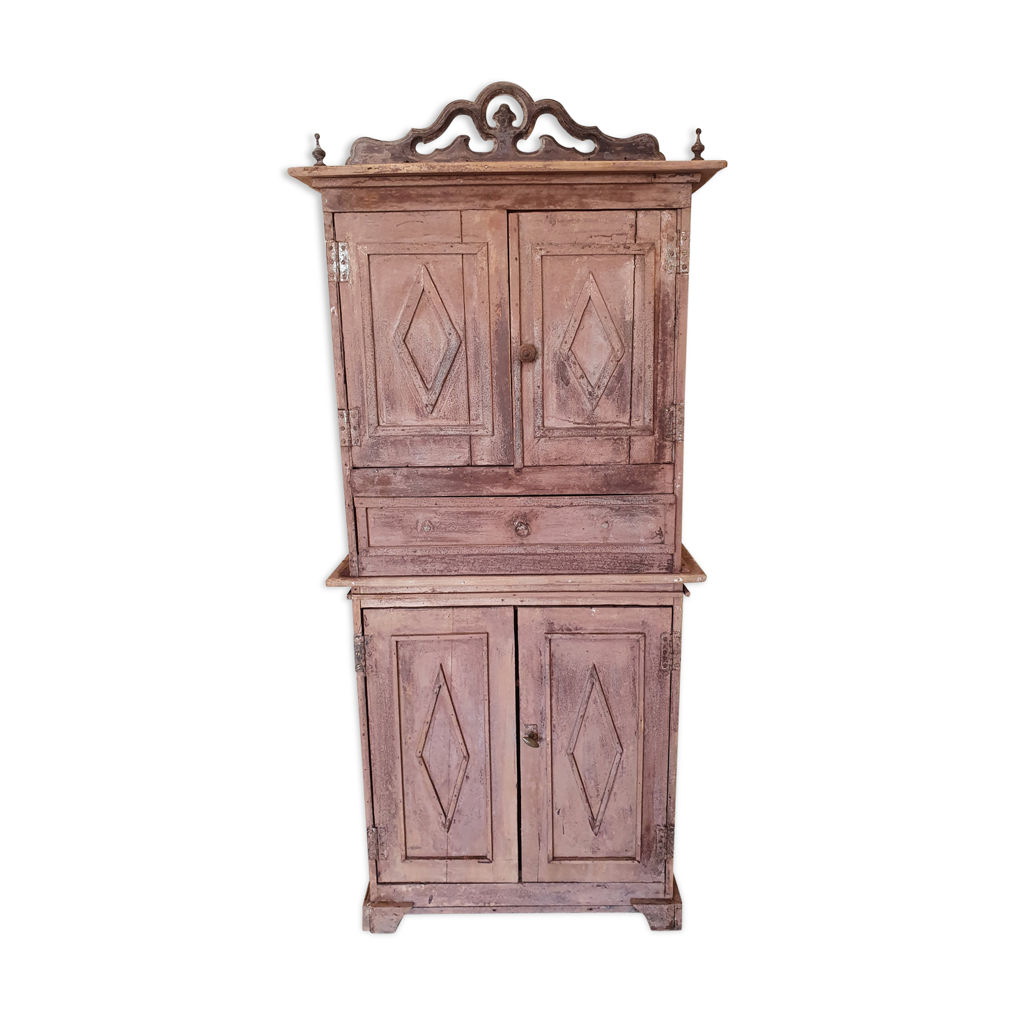 Wardrobe style folk art