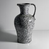 Vintage handled ceramic vase by Scheurich Postmodern