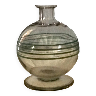 Art Deco carafe with gold trim
