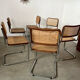 Lot de 6 chaises Cesca B32 Marcel Breuer, 1970