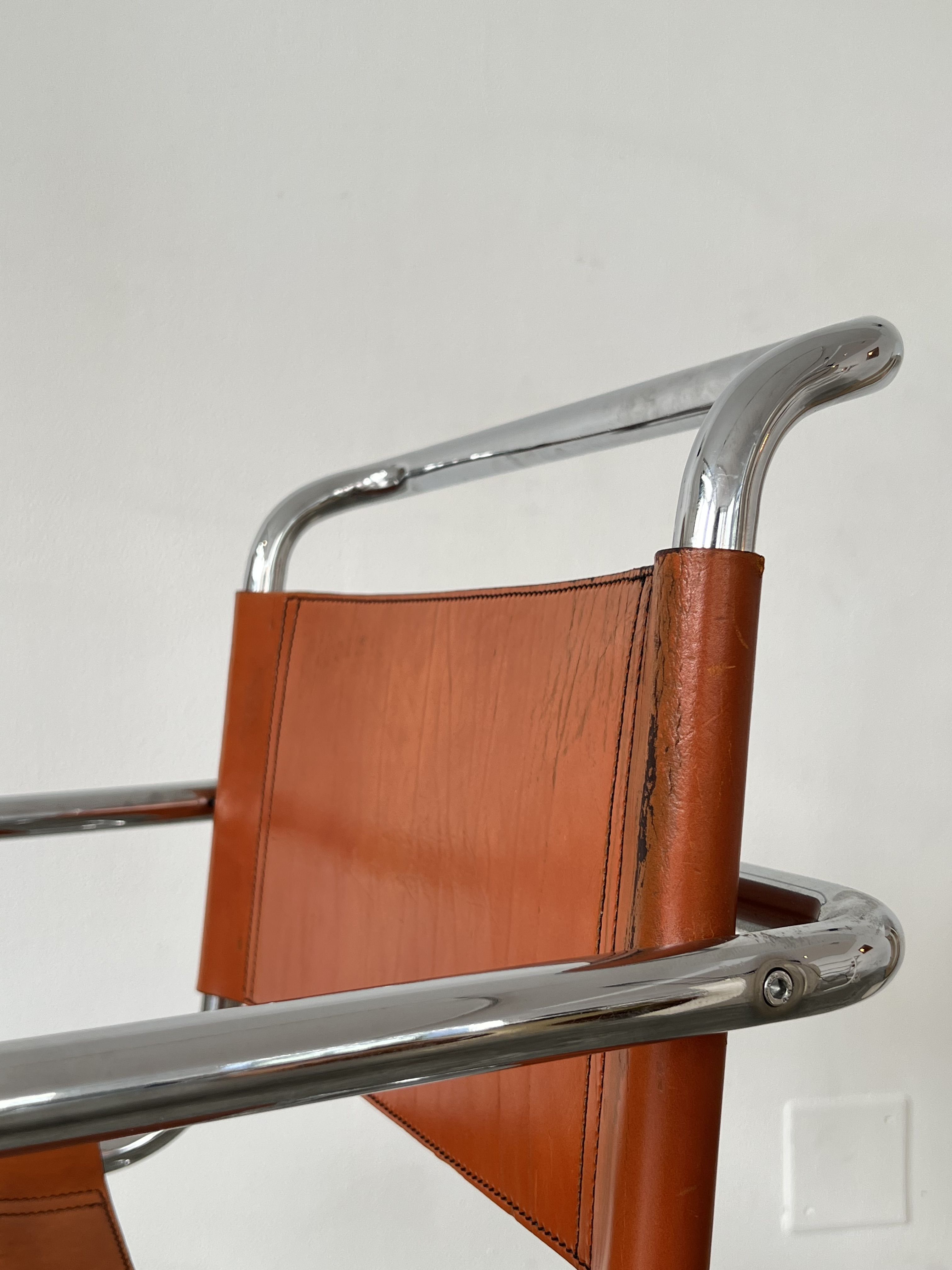 MR20 armchair by Ludwig Mies van der Rohe for Knoll international 60s