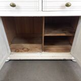 Marble top bathroom cabinet