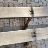 Pair of old decapes benches