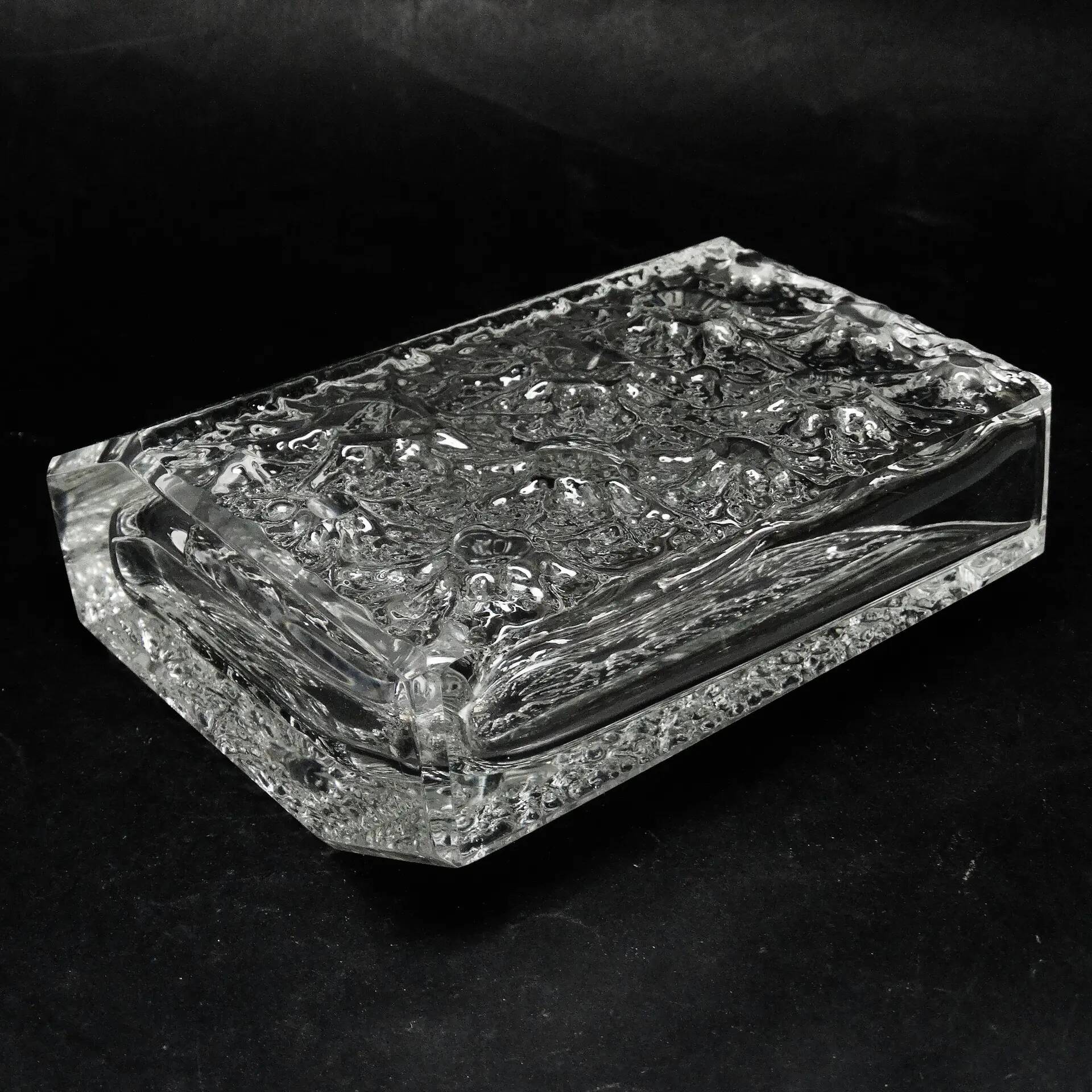 Mid-century modern vase, designed by V. Hanus, Czechoslovakia, 1960s