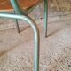 Vintage wood & metal school chair