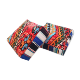 Ensemble de 2 poufs marocains