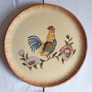 Biot ceramic - plate signed l'aiguiere - L. Gruson - hand painted - 25cm
