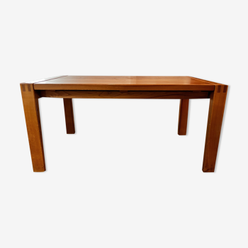 Solid elm dining table