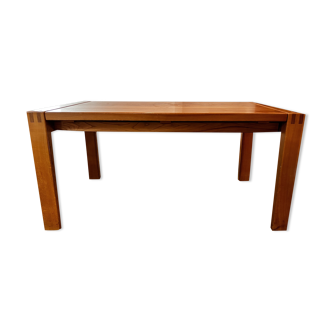 Solid elm dining table