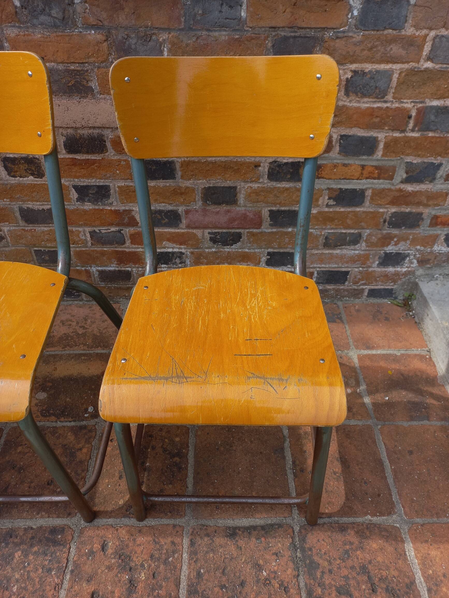 Old school chairs original shape