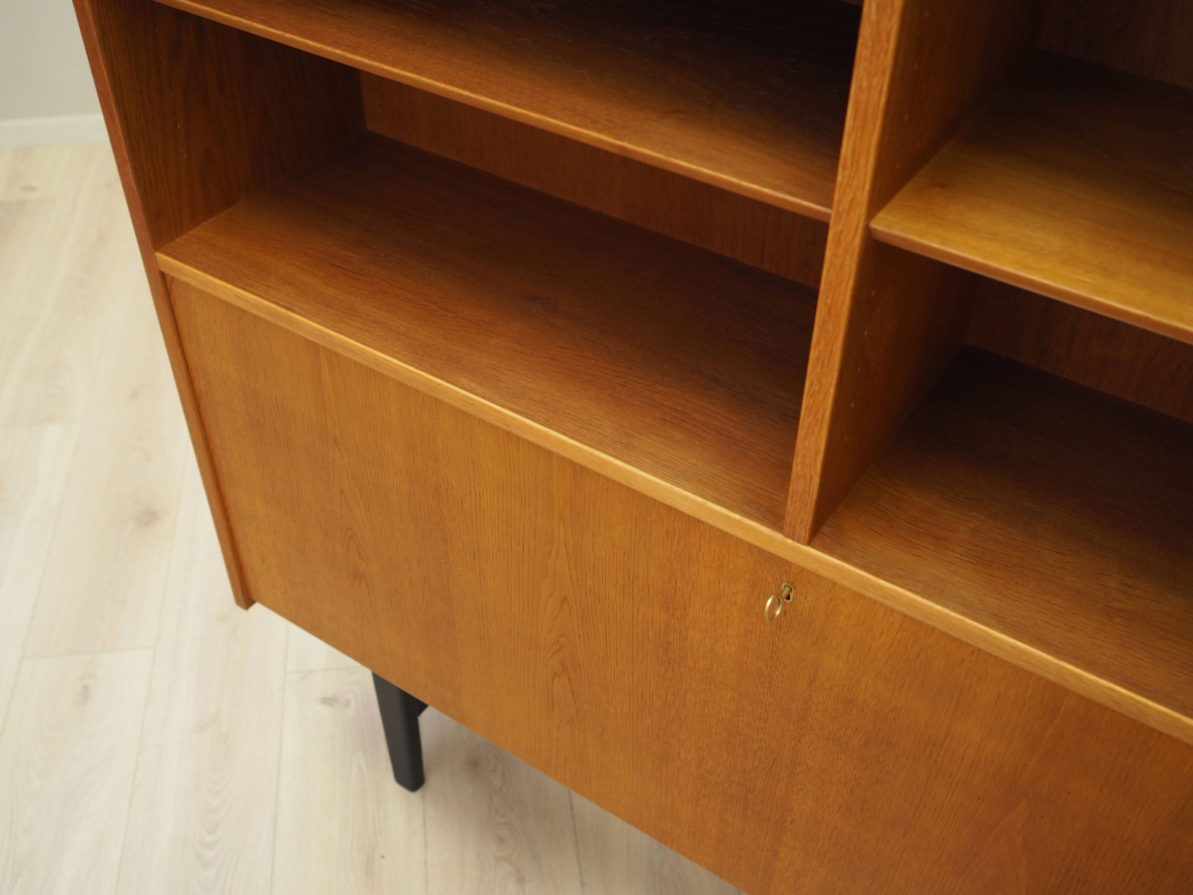 Ash bookcase, Danish design, 1970s, production: Hundevad