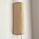 Vintage Swedish textile wall lamps, set of 2