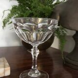 Crystal champagne glasses