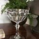 Crystal champagne glasses