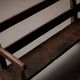 Large antique farmhouse bench in solid wood – Auvergne, around 1900