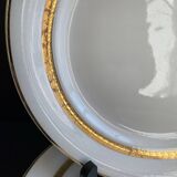 2 Vintage Plates Villeroy & Boch Mettlach - Economic Union France-Sarr