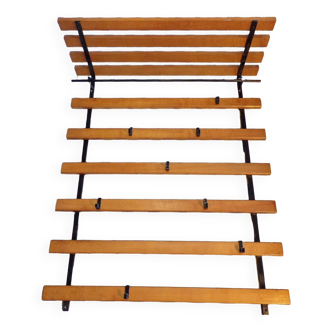 wall-mounted cloakroom coat rack 1970