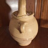 Old glazed terracotta gargoulette