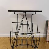 1960s Scoubidou magazine rack