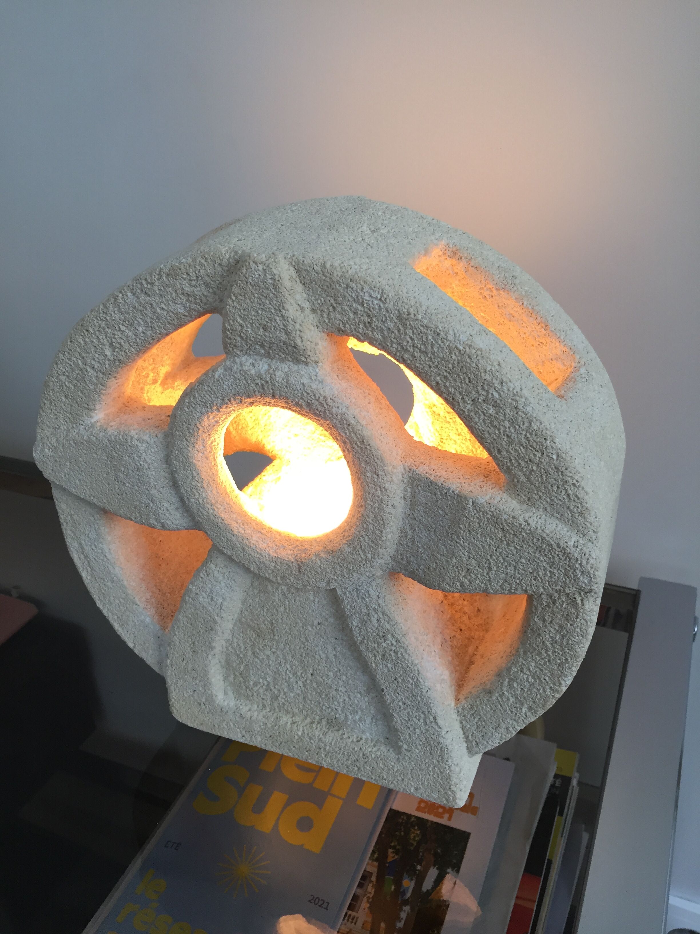 Albert Tormos stone lamp