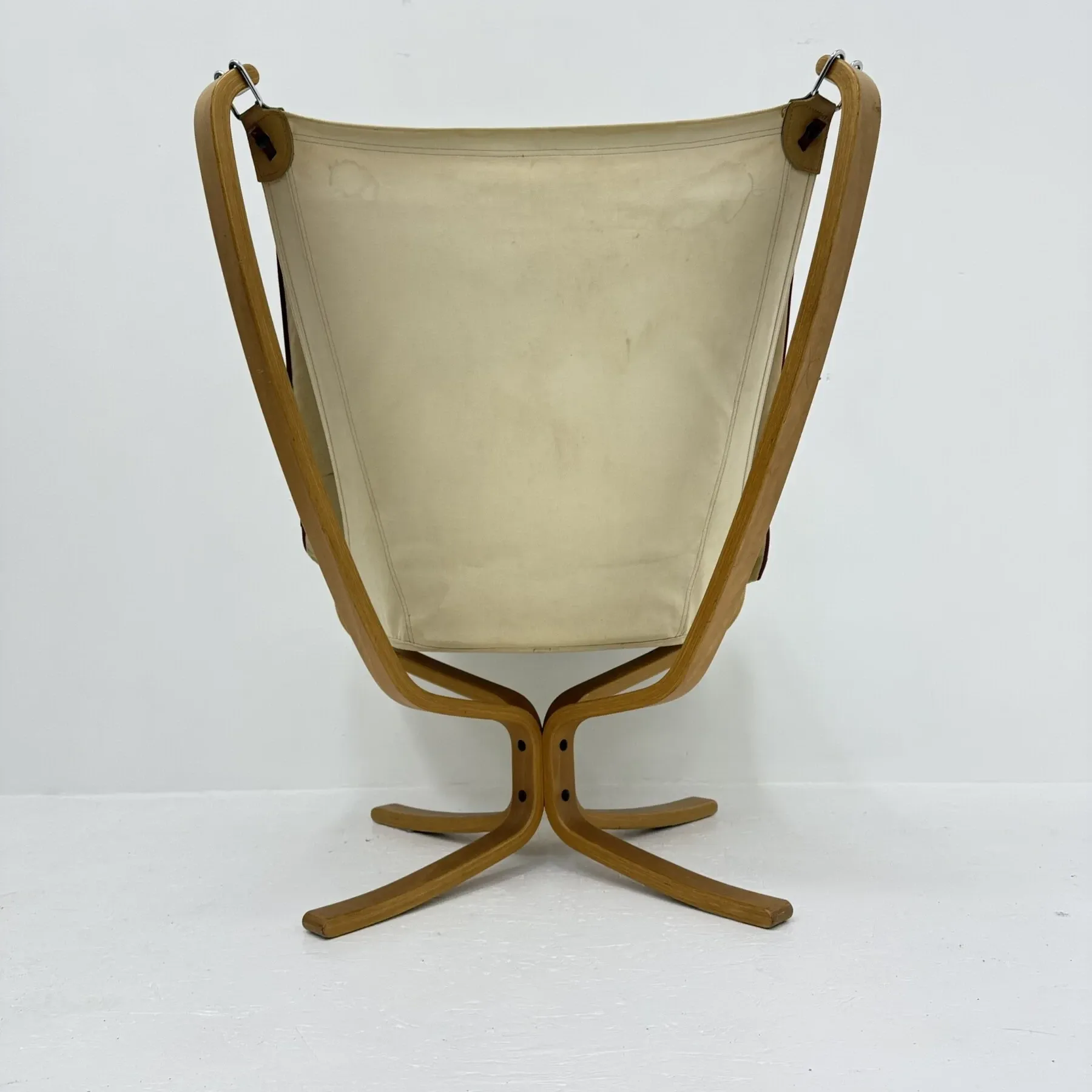 Falcon leather lounge chair by Sigurd Ressel for Vatne Møbler, 1970s