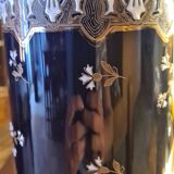 Lunéville roll-shaped vase