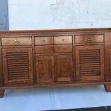 Sideboard louvers and drawers
